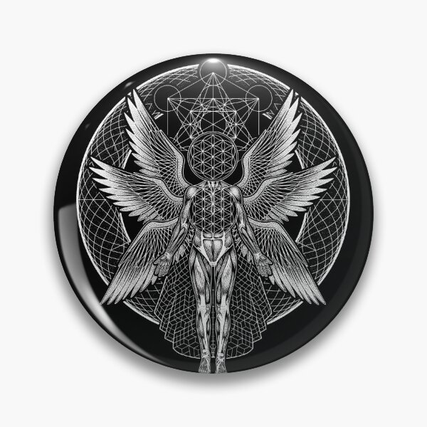 Item preview, Seraphim Angel Sacred Geometry Art designed and sold by Mystikos Art.