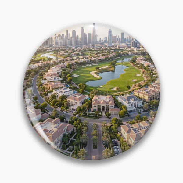 Item preview, Emirates Hills Dubai Aerial View - Ultra Luxury Community designed and sold by MiniBuildPrints.