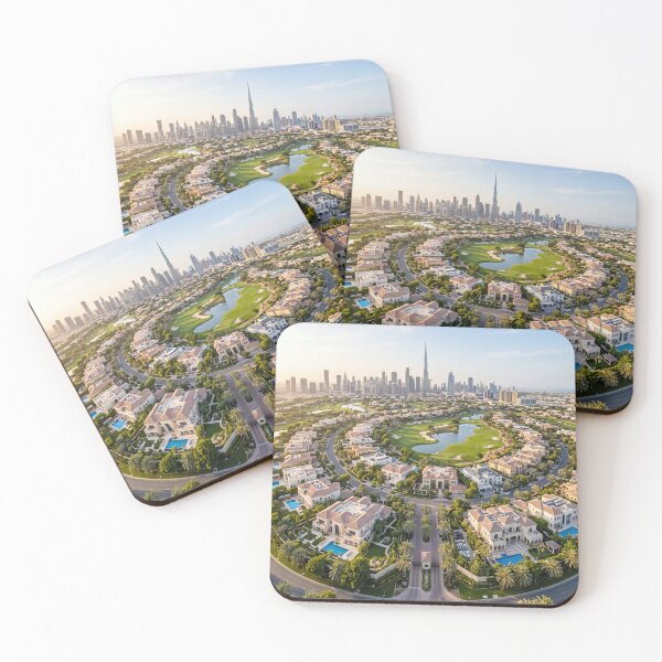 Item preview, Emirates Hills Dubai Aerial View - Ultra Luxury Community designed and sold by MiniBuildPrints.