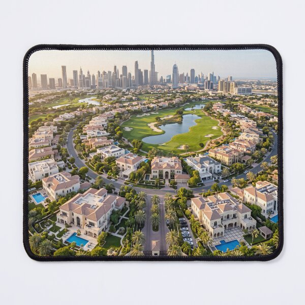 Item preview, Emirates Hills Dubai Aerial View - Ultra Luxury Community designed and sold by MiniBuildPrints.