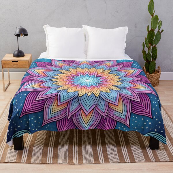 Item preview, Cosmic lotus blooms in the starry universe designed and sold by Mianku | Für das Leben.