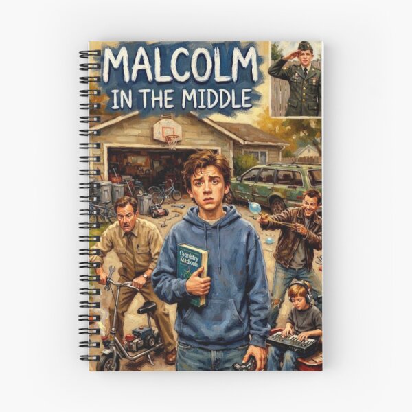 Item preview, Malcolm In The Middle Sitcom Fine Art Tribute designed and sold by Art's Diner.