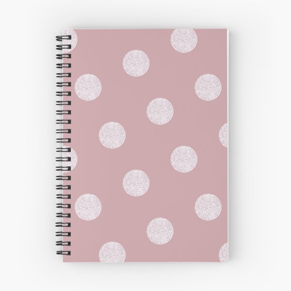 Item preview, Blush Pink Glitter Polka Dots designed and sold by CI Creative Design LLC.