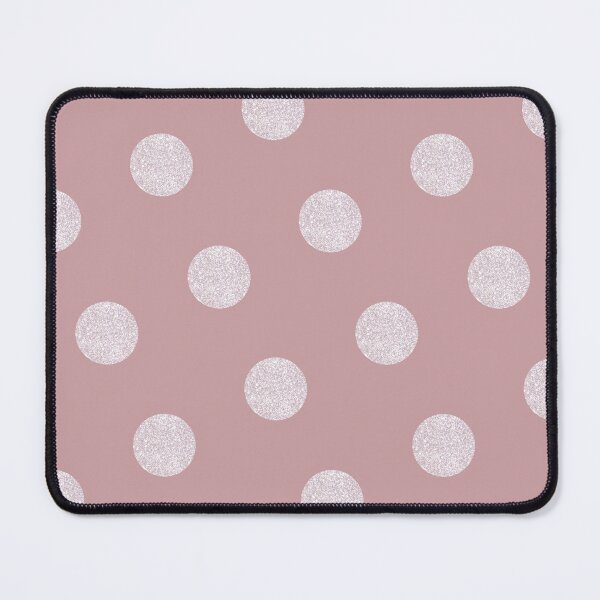 Item preview, Blush Pink Glitter Polka Dots designed and sold by CI Creative Design LLC.