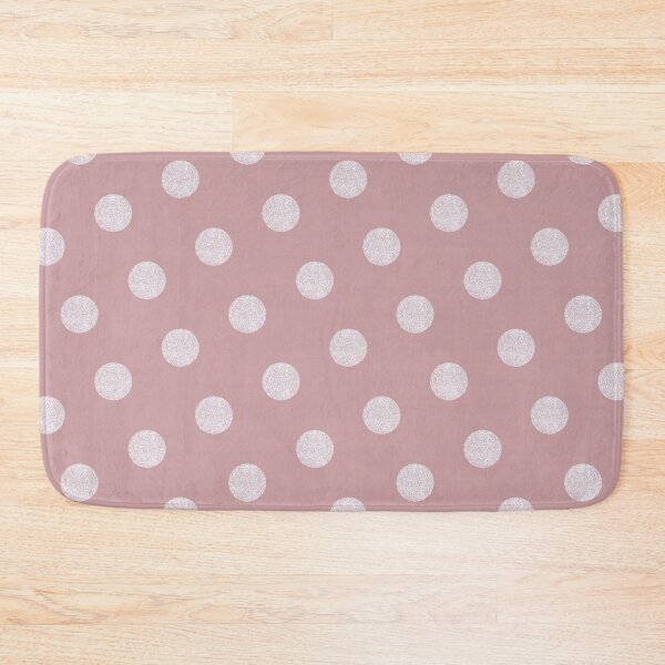 Item preview, Blush Pink Glitter Polka Dots designed and sold by CI Creative Design LLC.