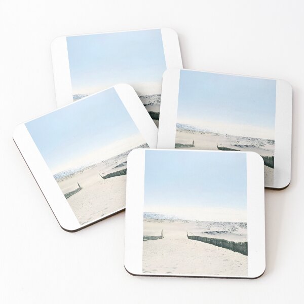 Item preview, Minimalist Blue Sky and Sandy Beach Fine Art Photography designed and sold by studio-koichiro.