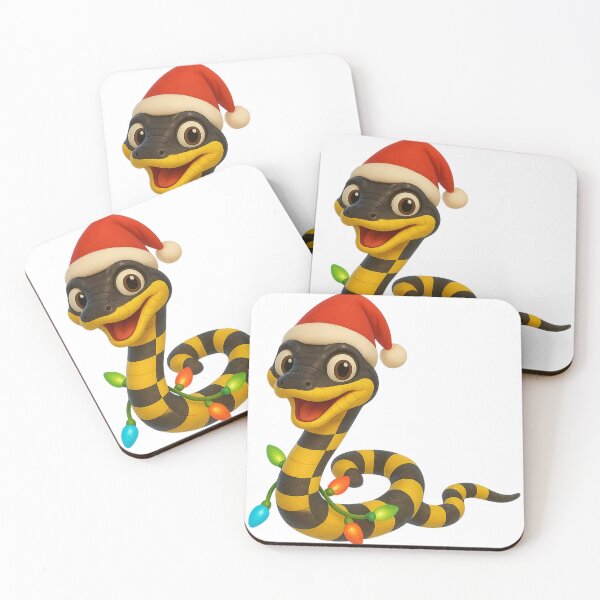 Item preview, Christmas Banded Krait Snake designed and sold by Sillytoe.