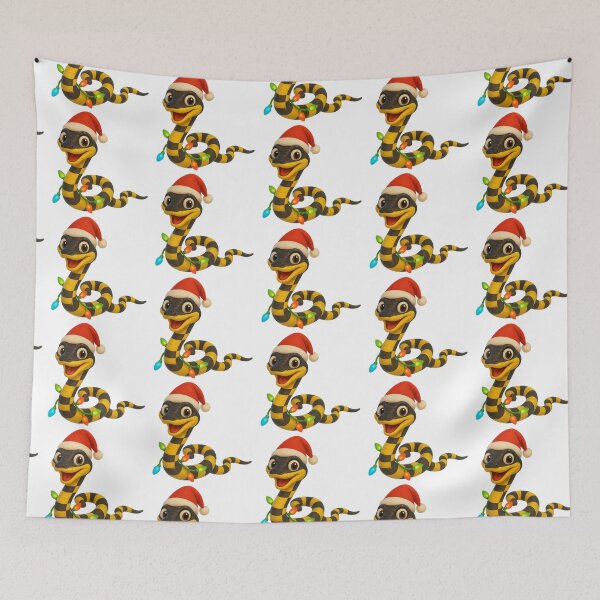 Item preview, Christmas Banded Krait Snake designed and sold by Sillytoe.