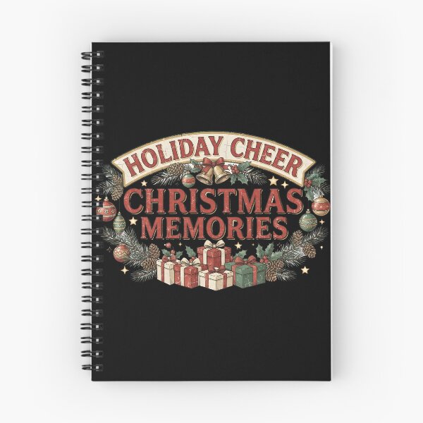 Item preview, Vintage Holiday Cheer Retro Christmas Memories Design designed and sold by LiviuGligoros.