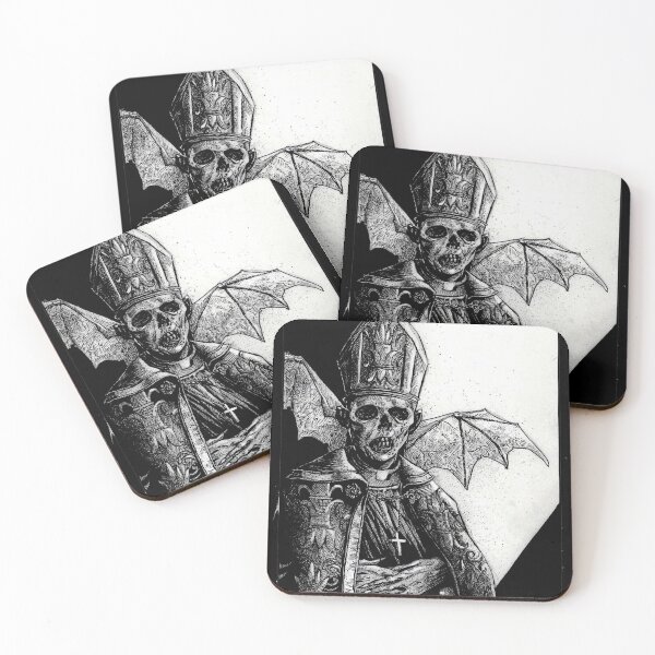 Item preview, Rotting Priest Occult Satanic Spooky Witchy Goth Biker Tattoo  designed and sold by Reign Of Darkness.