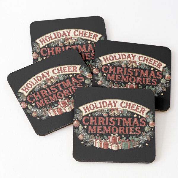 Item preview, Vintage Holiday Cheer Retro Christmas Memories Design designed and sold by LiviuGligoros.