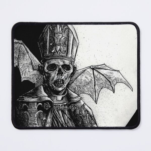Item preview, Rotting Priest Occult Satanic Spooky Witchy Goth Biker Tattoo designed and sold by Reign Of Darkness.