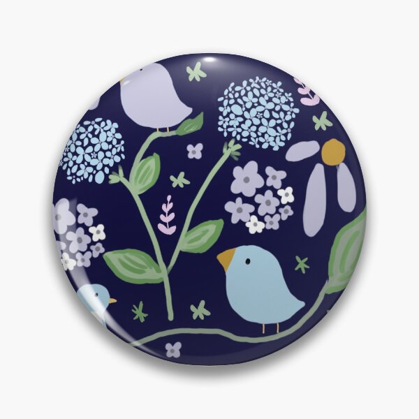 Item preview, Birds And Hydrangeas Spring Garden designed and sold by Designs by Sara Felton.