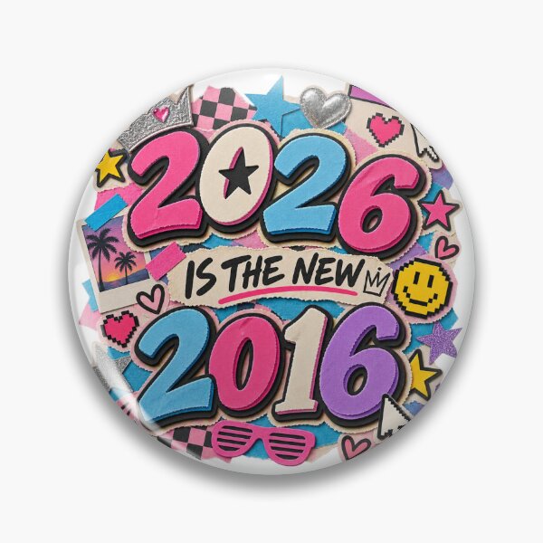 Item preview, 2026 Is The New 2016 Nostalgia Paper Cutout designed and sold by Promoffy.