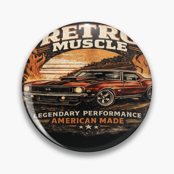 Item preview, RETRO  MUSCLE CAR ART designed and sold by Syedshah13.