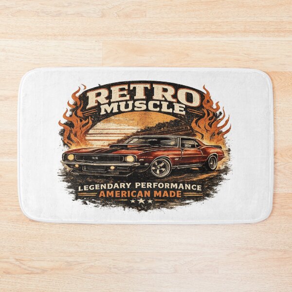 Item preview, RETRO  MUSCLE CAR ART designed and sold by Syedshah13.