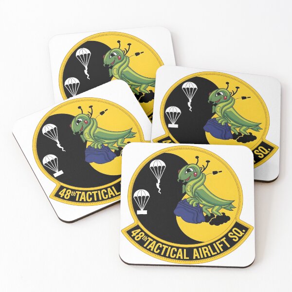 Item preview, USAF 48th Tactical Airlift Squadron Emblem designed and sold by CharlieDesings.
