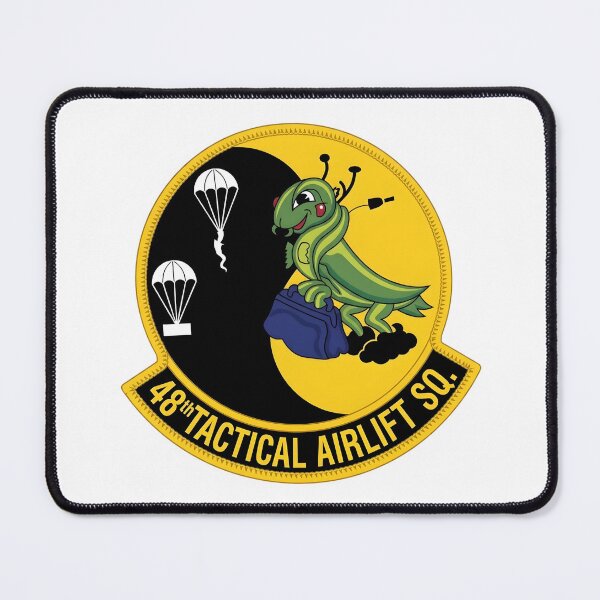 Item preview, USAF 48th Tactical Airlift Squadron Emblem designed and sold by CharlieDesings.