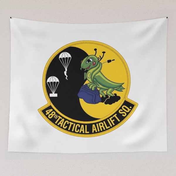 Item preview, USAF 48th Tactical Airlift Squadron Emblem designed and sold by CharlieDesings.