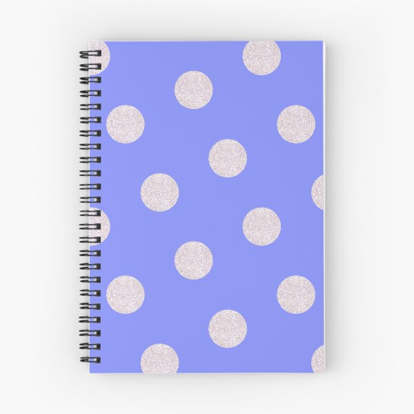 Item preview, Periwinkle Glitter Polka Dots designed and sold by CI Creative Design LLC.