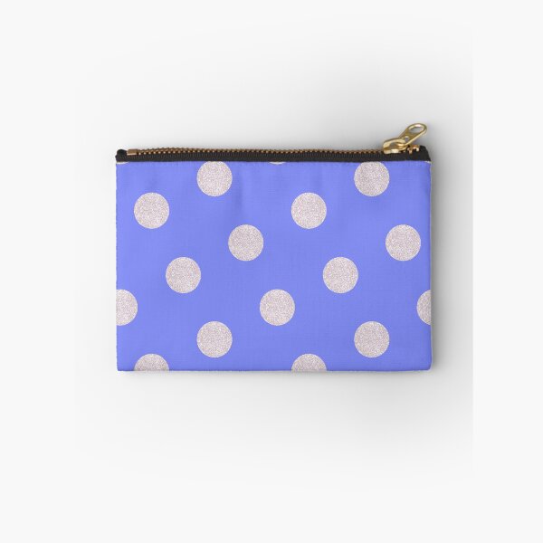 Item preview, Periwinkle Glitter Polka Dots designed and sold by CI Creative Design LLC.