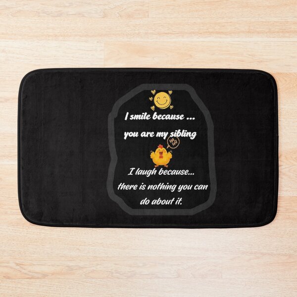 Item preview, I Smile Because You Are My Sibling Funny Chicken Shirt designed and sold by MariaPCMaria.