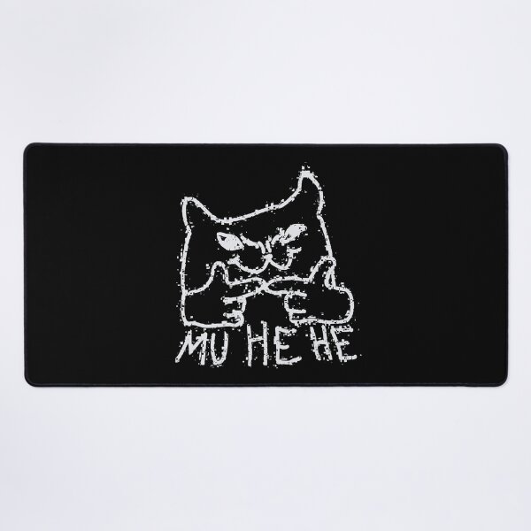Item preview, Cheeky Evil Cat - White designed and sold by MileAMinBrain.