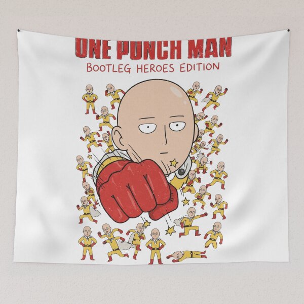 Item preview, Punch Man Saitama Parody Bootleg Heroes designed and sold by FreakToons.
