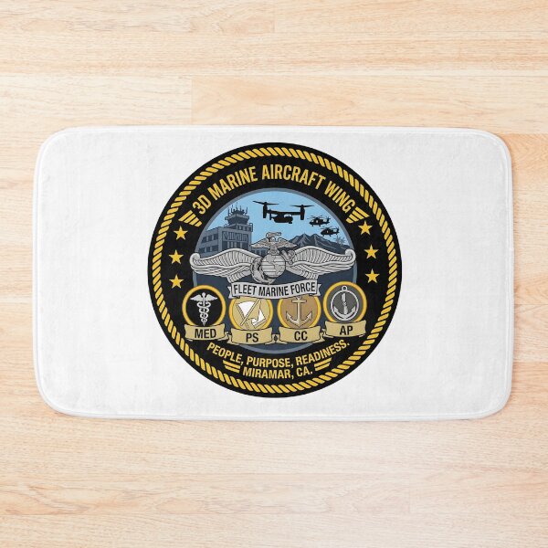 Item preview, USMC 3rd Marine Aircraft Wing Miramar Emblem designed and sold by CharlieDesings.