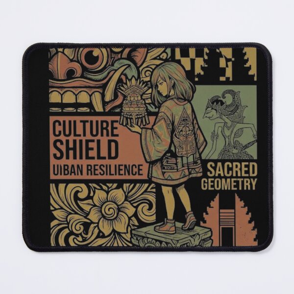 Item preview, Taksu Guardian – Balinese Culture Shield Urban Resilience designed and sold by cannsuh.