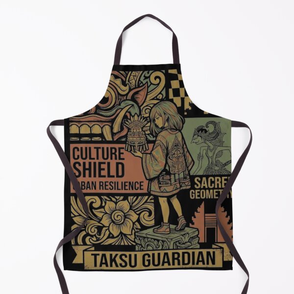 Item preview, Taksu Guardian – Balinese Culture Shield Urban Resilience designed and sold by cannsuh.