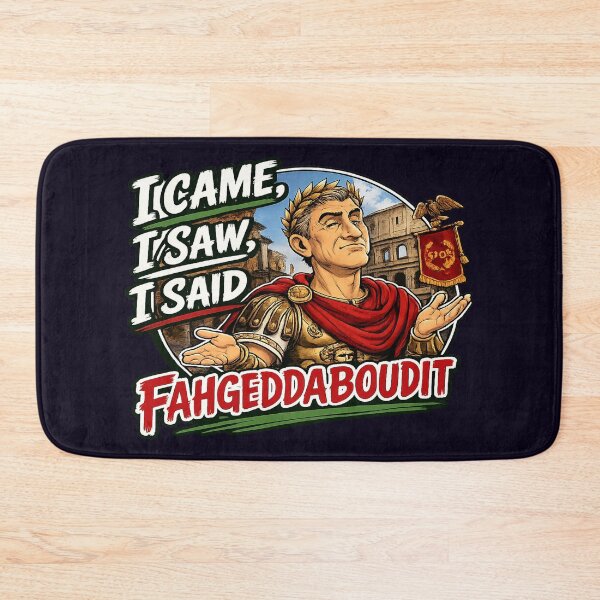 Item preview, Julius Caesar Funny Italian Phrase Quote Design designed and sold by PRINTSCHARMINGM.