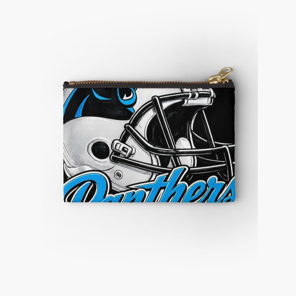 Item preview, Carolina Panthers NFL Helmet Logo Drawing Black designed and sold by Luke Foran Sports Art.