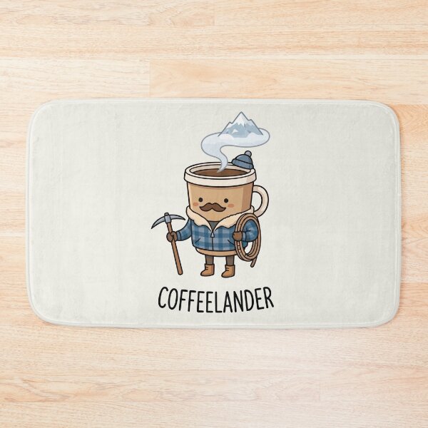 Item preview, Coffeelander Mountaineer Coffee Mug Character designed and sold by Amir Faysal.