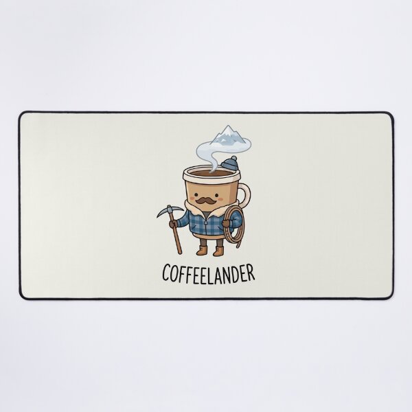 Item preview, Coffeelander Mountaineer Coffee Mug Character designed and sold by Amir Faysal.