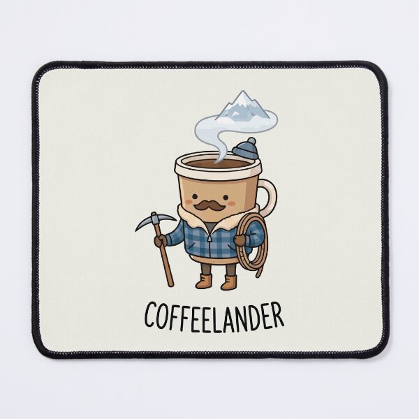 Item preview, Coffeelander Mountaineer Coffee Mug Character designed and sold by Amir Faysal.