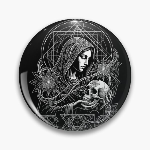 Item preview, Mary Magdalene Sacred Geometry Art designed and sold by Mystikos Art.