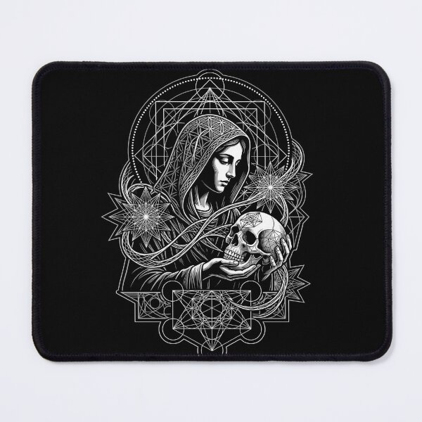 Item preview, Mary Magdalene Sacred Geometry Art designed and sold by Mystikos Art.