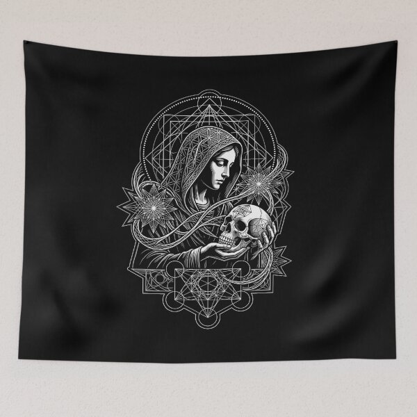 Item preview, Mary Magdalene Sacred Geometry Art designed and sold by Mystikos Art.