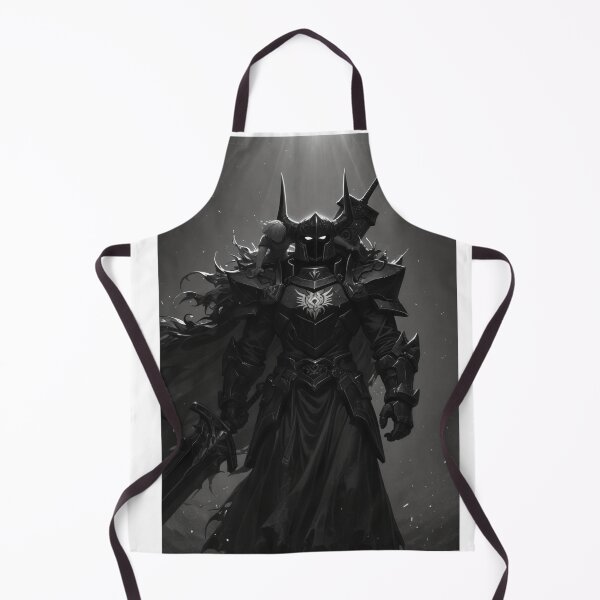 Item preview, Fantasy Art - Dark Armored Warrior, Ominous Dark Fantasy Illustration designed and sold by AnimeShin.