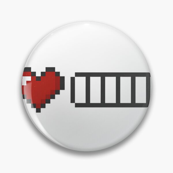 Item preview, Low Battery Heart | Funny Love & Social Battery Pixel Art | Retro Gamer Style designed and sold by CH-4TEE.