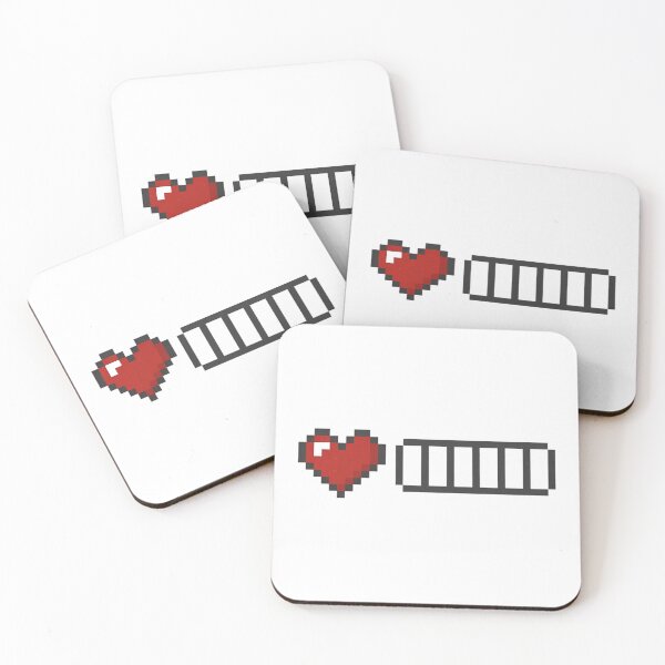 Item preview, Low Battery Heart | Funny Love & Social Battery Pixel Art | Retro Gamer Style designed and sold by CH-4TEE.