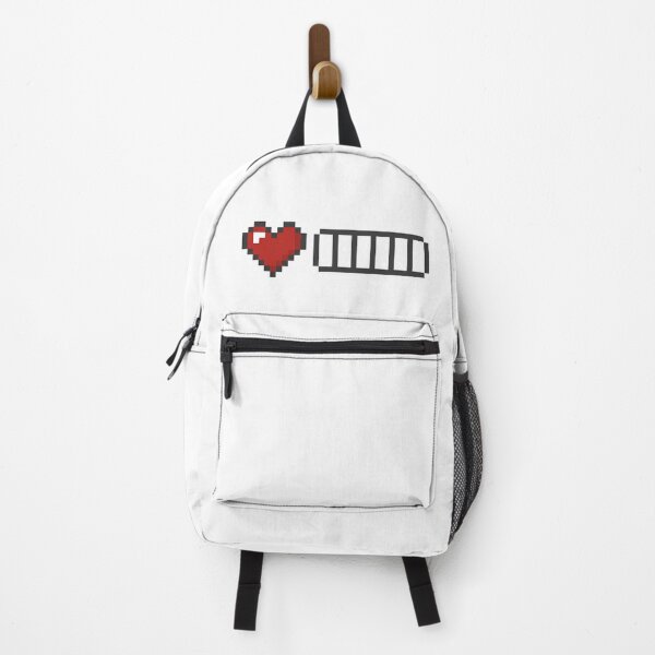 Item preview, Low Battery Heart | Funny Love & Social Battery Pixel Art | Retro Gamer Style designed and sold by CH-4TEE.