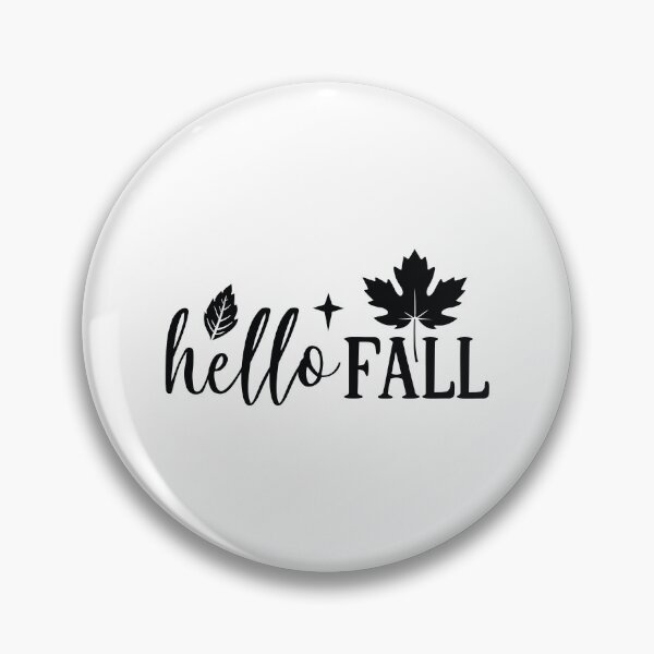 Item preview, Hello Fall Cute Autumn Vibes Cozy Seasonal Design designed and sold by FuzionRaptor.