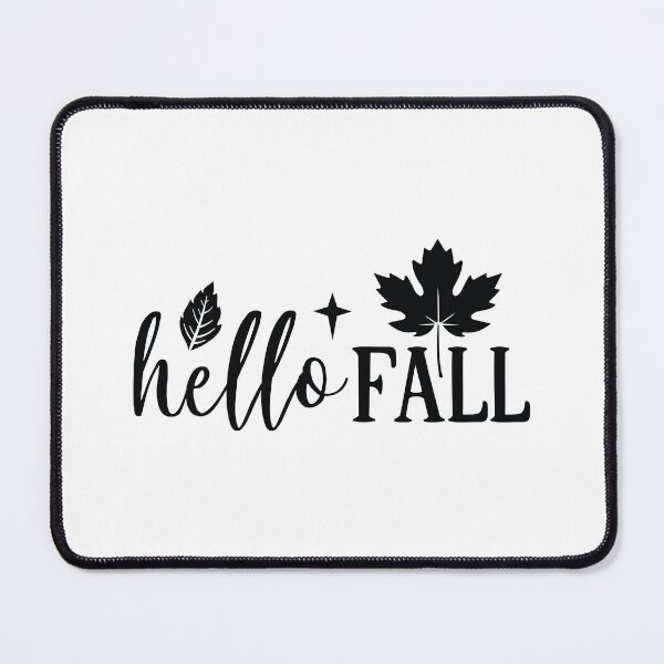 Item preview, Hello Fall Cute Autumn Vibes Cozy Seasonal Design designed and sold by FuzionRaptor.