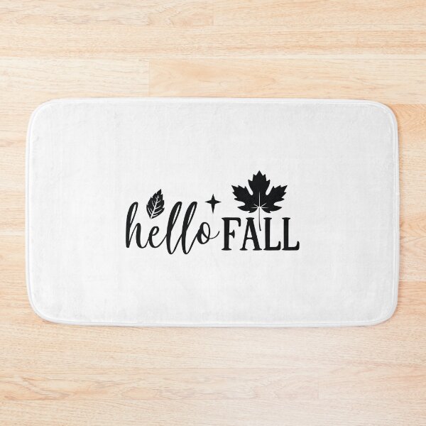Item preview, Hello Fall Cute Autumn Vibes Cozy Seasonal Design designed and sold by FuzionRaptor.