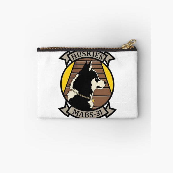 Item preview, USMC Marine Air Base Squadron 31 MABS-31 Huskies Emblem designed and sold by CharlieDesings.