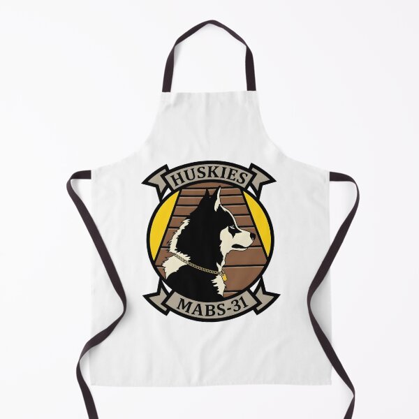 Item preview, USMC Marine Air Base Squadron 31 MABS-31 Huskies Emblem designed and sold by CharlieDesings.