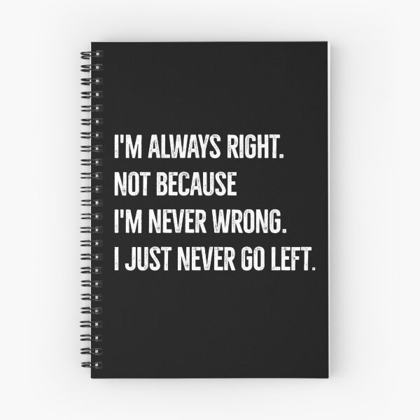 Item preview, I'm always right! designed and sold by mksjr.