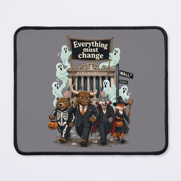 Item preview, Everything must change - Ghosts on Wall Street designed and sold by ParadoxParadox.